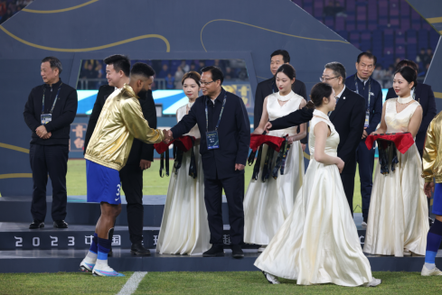 浙江省体育基金会携手捐赠企业积极参与2023中国足球协会超级杯赛事